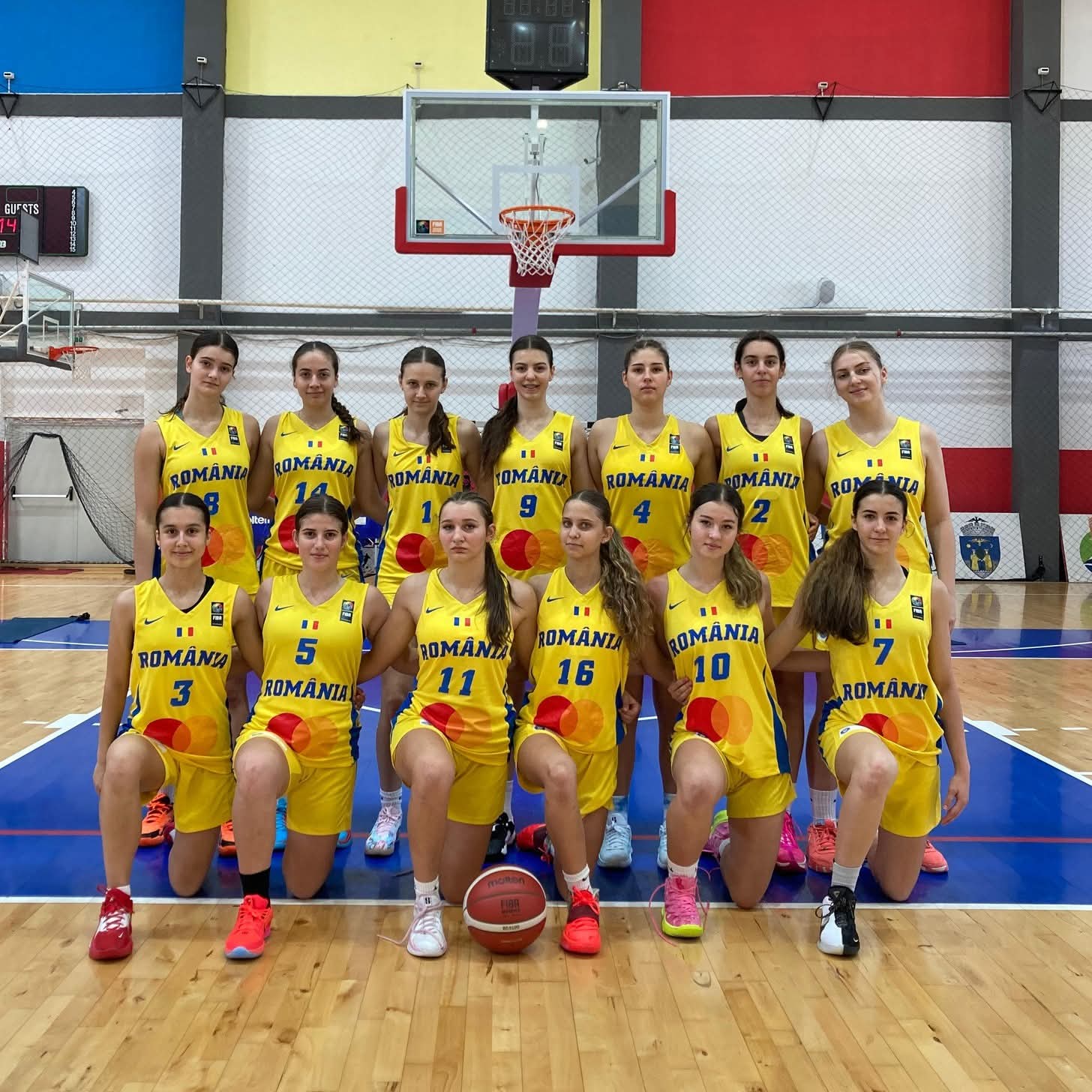 Naționala feminină U16 a României se pregătește la Târgoviște pentru EuroBasket 2025