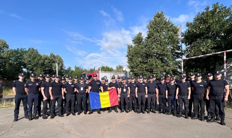 Pompierii români, trimiși  în Franța pentru a lupta cu incendiile de pădure