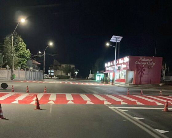 Se refac marcajele rutiere la Târgoviște