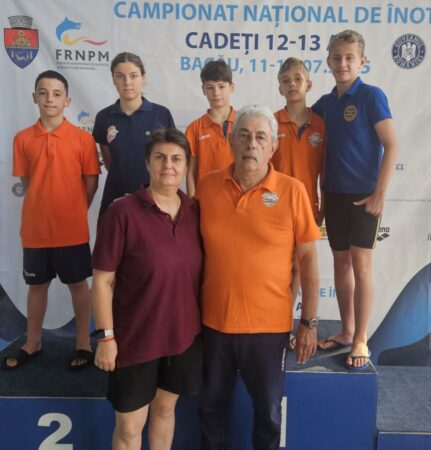 Tinerii înotători târgovișteni, în prim-plan la Naționale: Medalii și evoluții promițătoare 