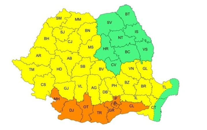 Val de căldură extremă: Temperaturi de până la 42°C între 24 și 27 iulie Val de căldură extremă: Temperaturi de până la 42°C între 24 și 27 iulie