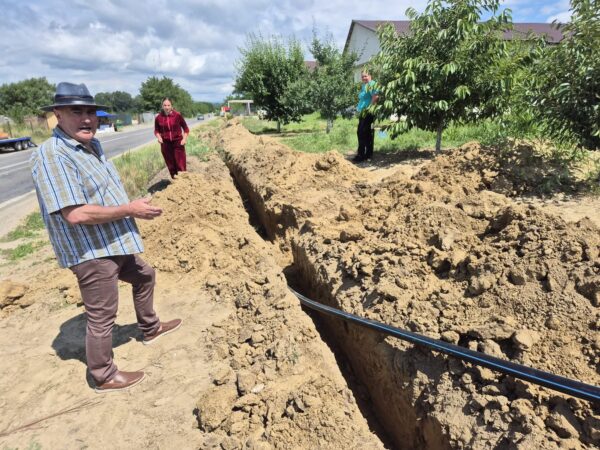 Administrație eficientă la Voinești: Extindere de rețea de apă, realizată în regim propriu