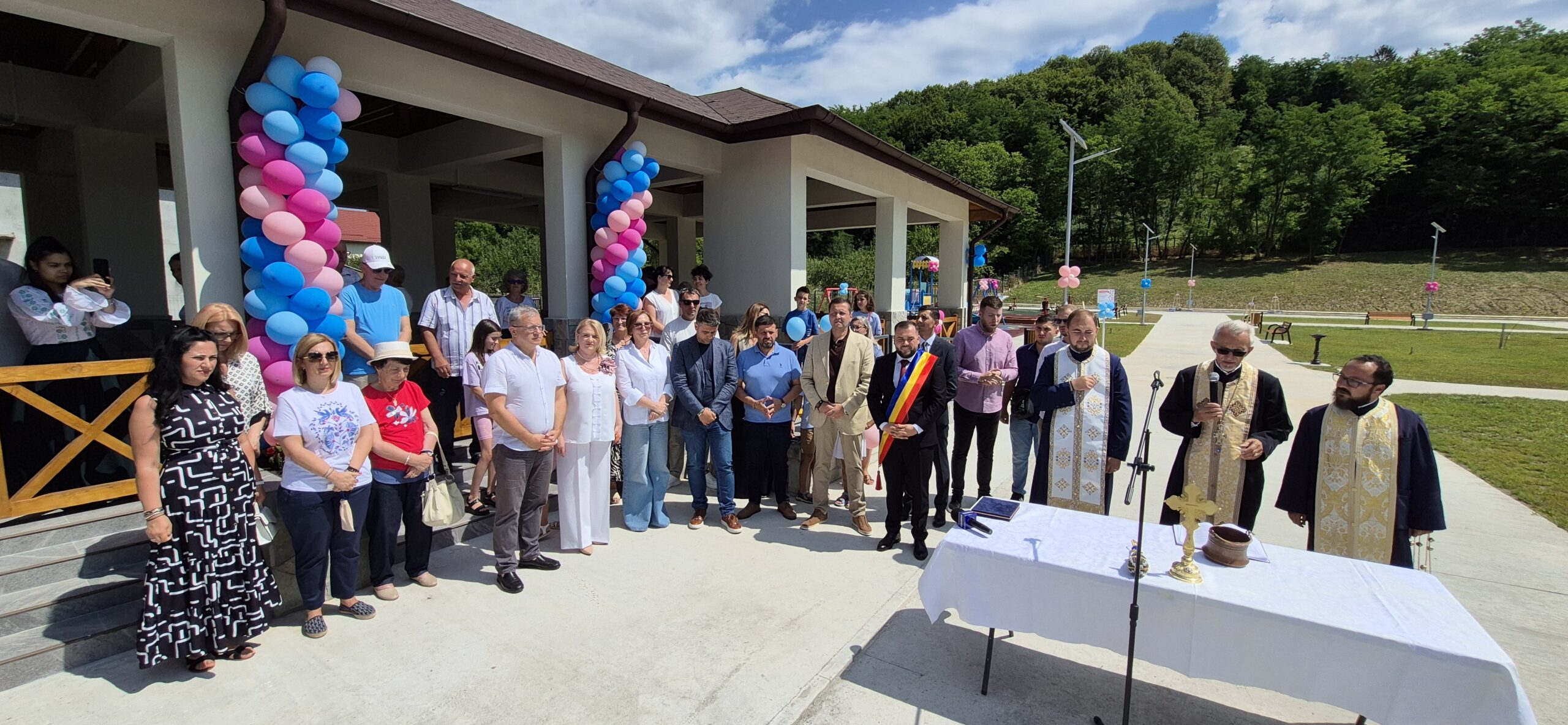 Zonă de agrement inaugurată la Vulcana Pandele, investiție realizată cu sprijinul CJ Dâmbovița