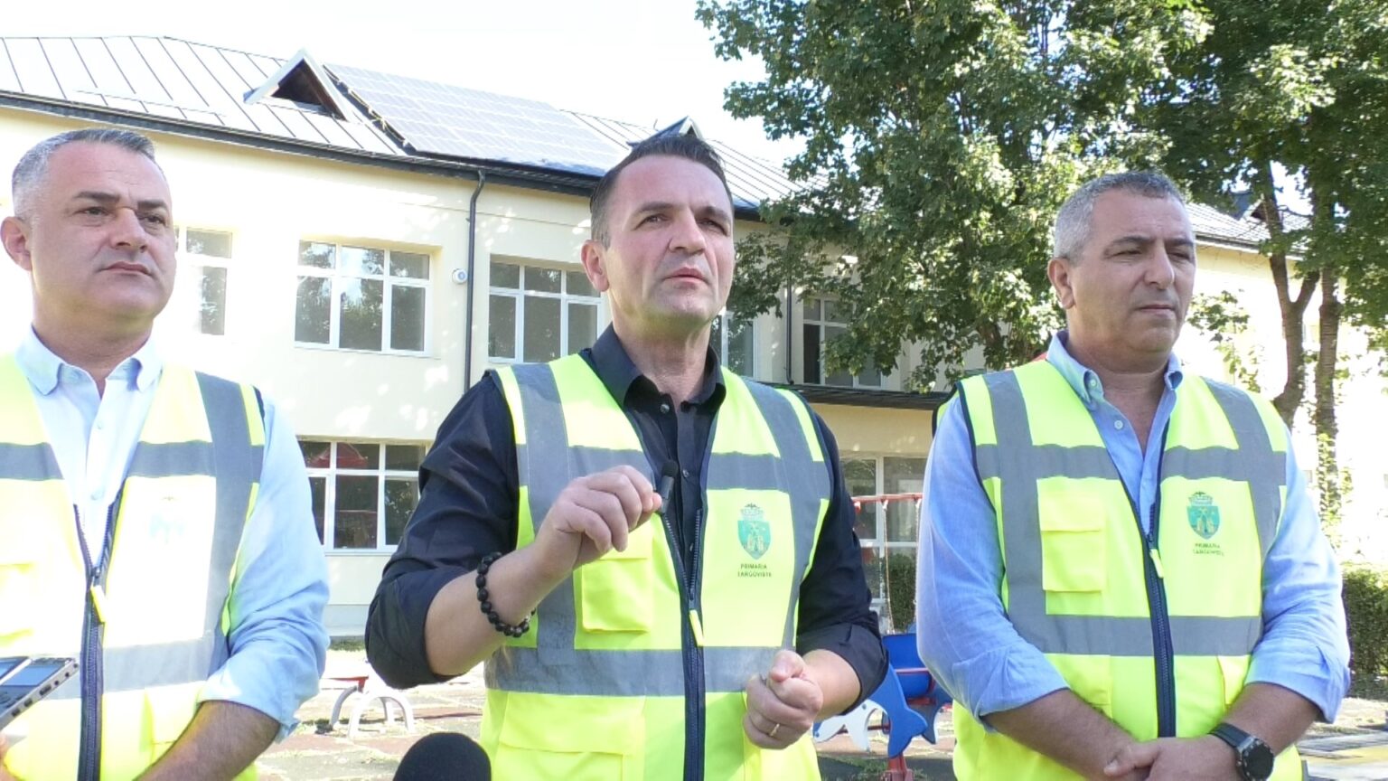 Grădinița Nr. 14 din Târgoviște, modernizată complet, lucrările se încheie în această vară