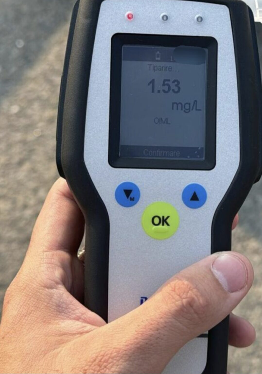 Bărbat „mort de beat” prins la volan pe DN72 -zona Găești