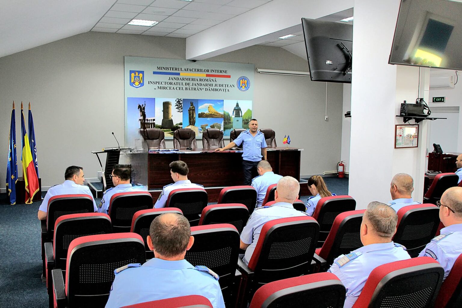 46 de jandarmi au fost avansați în grad militar,  un moment al recunoașterii, onoarei și profesionalismului