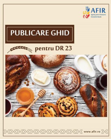 AFIR lansează sesiunea de finanțare pentru investiții în procesarea și marketingul produselor agricole