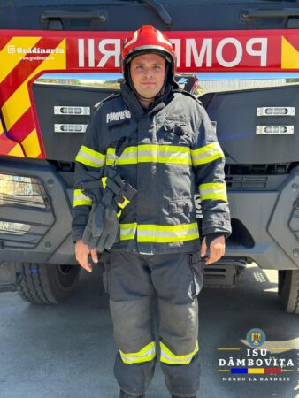  Alexandru Rușeț, pompier dâmbovițean, erou și în vacanță: A salvat un bărbat în stop cardio-respirator pe litoralul bulgăresc