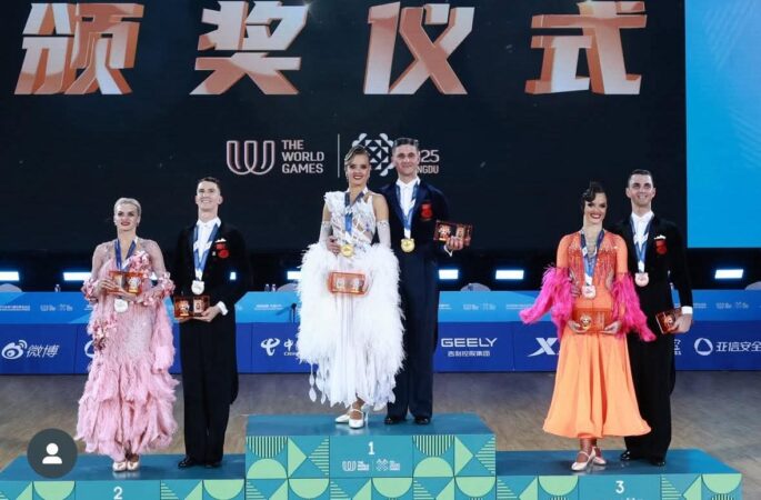  Argint istoric pentru România la World Games 2025 în dans sportiv