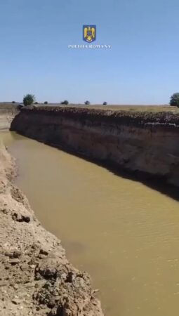 Balastieră ilegală la Sălcioara 