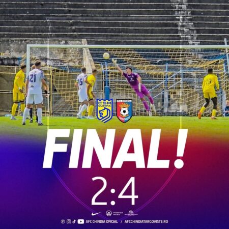 Chindia Târgoviște a strălucit la Satu Mare: Victorie clară, scor 4-2
