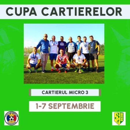 Cupa Cartierelor Târgoviște 2025: Astăzi e ultima zi de înscriere!