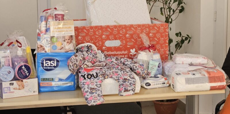 Cutia Bebelușului ajunge la alte 400 de mame cu nou-născuți din județul Dâmbovița