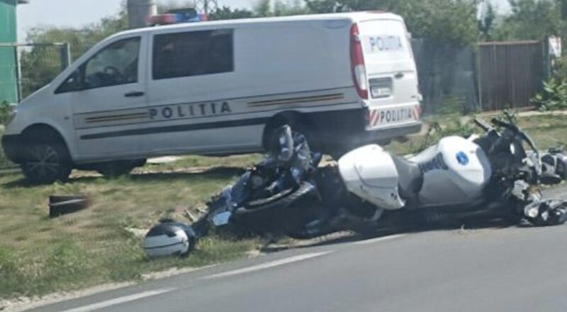 Impact violent în comuna Ulmi: Doi motocicliști au văzut moartea cu ochii Impact violent în comuna Ulmi: Doi motocicliști au văzut moartea cu ochii