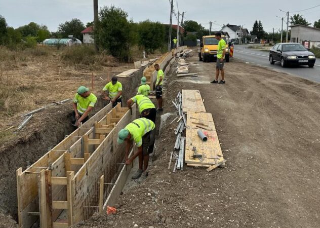 Locuitorii din Bâldana, asigurați că vor avea acces în curți pe durata lucrărilor de pe DN71