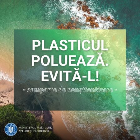 Ministerul Mediului a lansat campania națională pentru reducerea plasticului de unică folosință -SUP