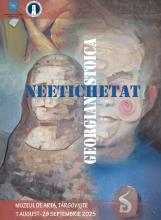 Expoziția „NEETICHETAT” aduce în prim-plan talentul tânărului artist târgoviștean Georgian Stoica