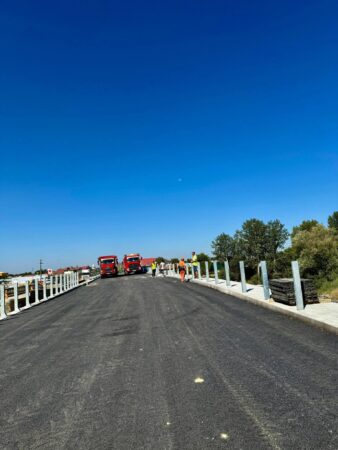 Podul de la Lungulețu, testat cu succes și gata să preia traficul pe DN7