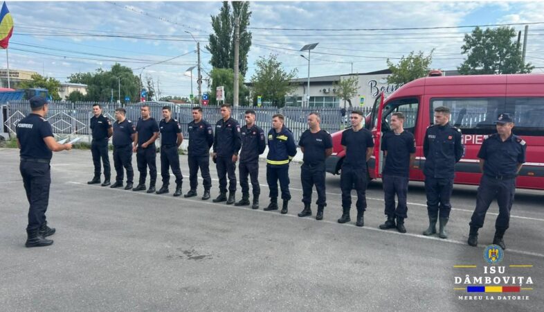 Pompierii din Dâmbovița, în linia întâi a solidarității: Misiune de urgență în Suceava, după viituri