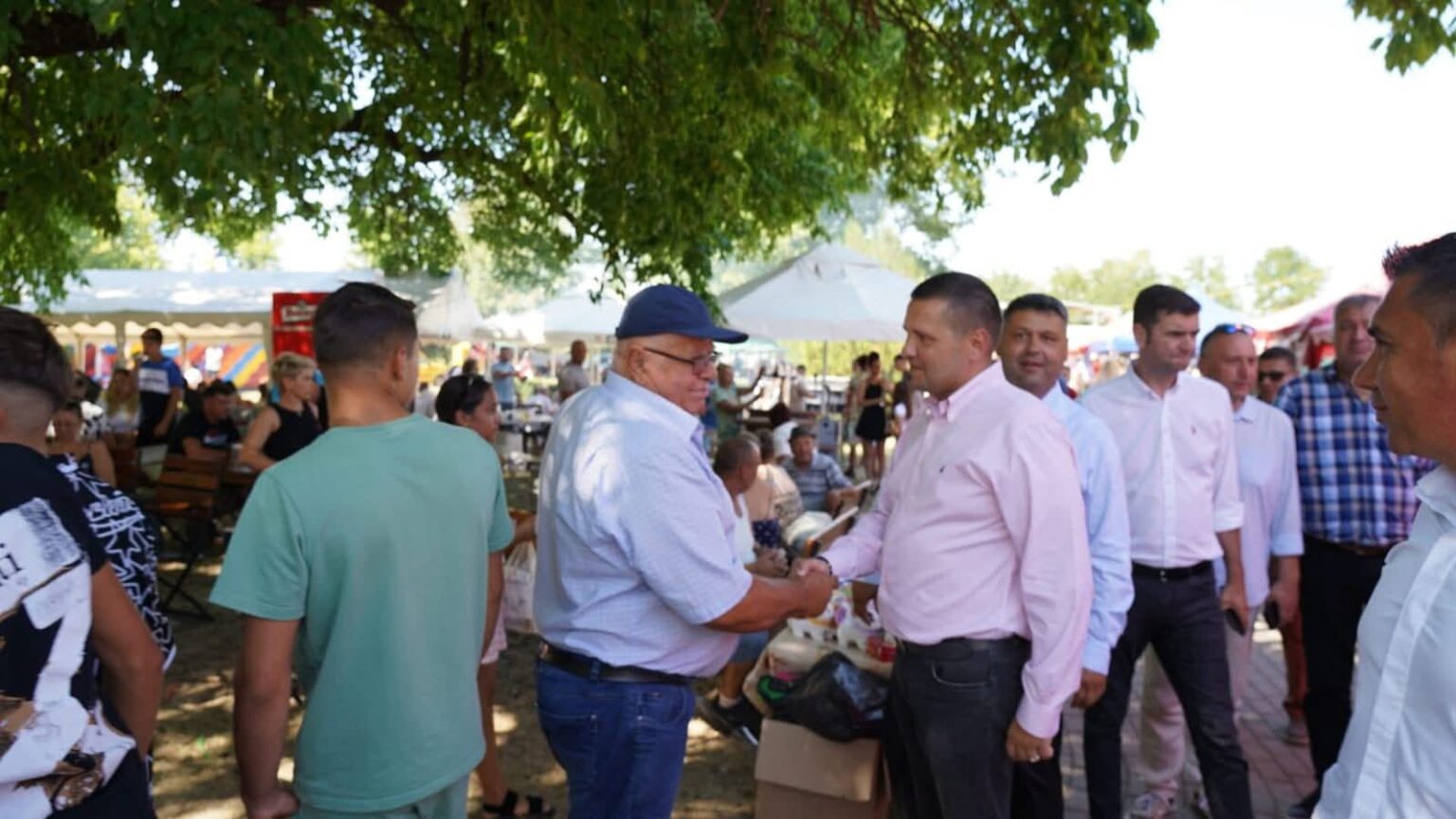 Președintele CJ Dâmbovița, Corneliu Ștefan, în mijlocul comunităților de Sfânta Maria Mare