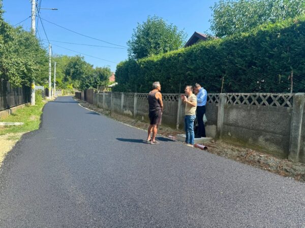 Primarul comunei Răzvad, Emanuel Spătaru: Continuăm să lucrăm pentru modernizarea străzilor