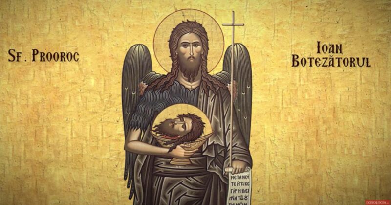 Tăierea capului Sfântului Ioan Botezătorul, ultima mare sărbătoare a anului bisericesc Tăierea capului Sfântului Ioan Botezătorul, ultima mare sărbătoare a anului bisericesc