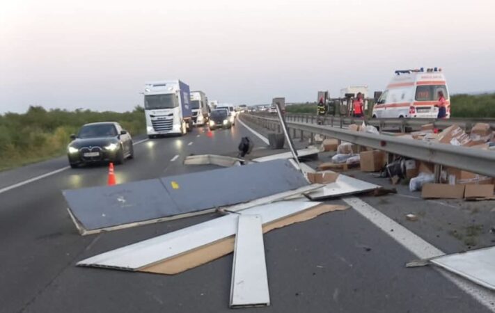 Tragedie pe autostrada A1, în comuna dâmbovițeană Petrești