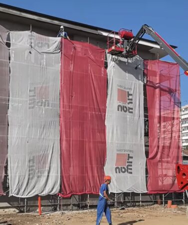 Se lucrează în ritm alert la Școala „Tudor Vladimirescu” din Târgoviște: Investiție de 45 de milioane de lei, gata până la sfârșitul anului