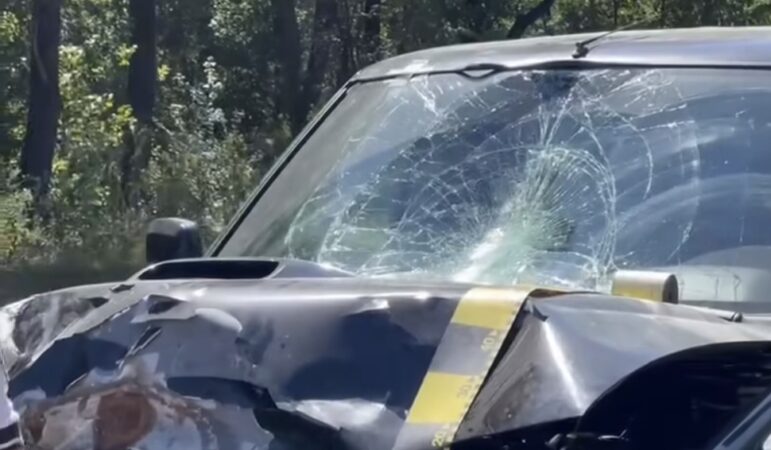 Un motociclist a văzut moartea cu ochii pe DN 72 A, la Priseaca