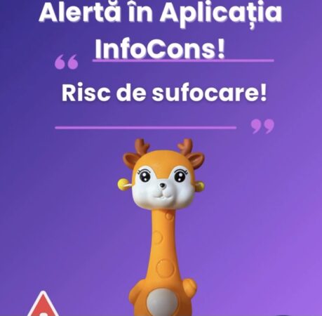 Alertă InfoCons: Baby Teether vândut pe SHEIN, pericol pentru copii