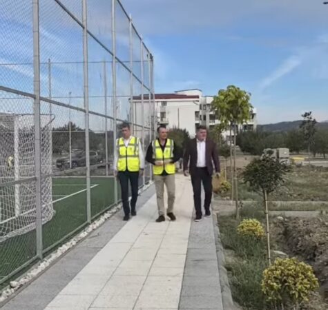Baza sportivă din campusul Universității „Valahia”, aproape de finalizare