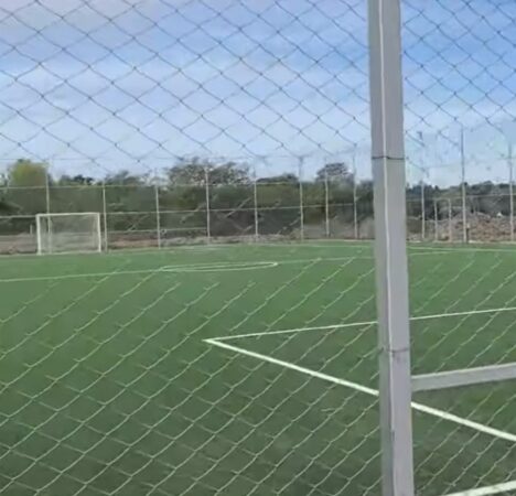 Baza sportivă din campusul Universității „Valahia”, aproape de finalizare