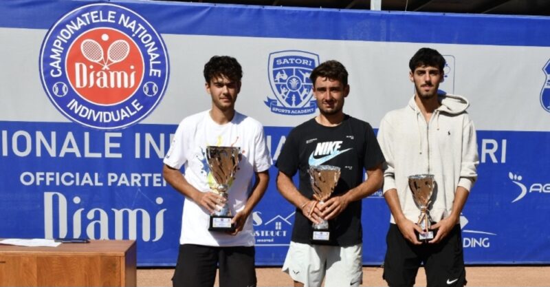 Cezar Papoe urcă pe podium la Campionatele Naționale Individuale de tenis pentru seniori