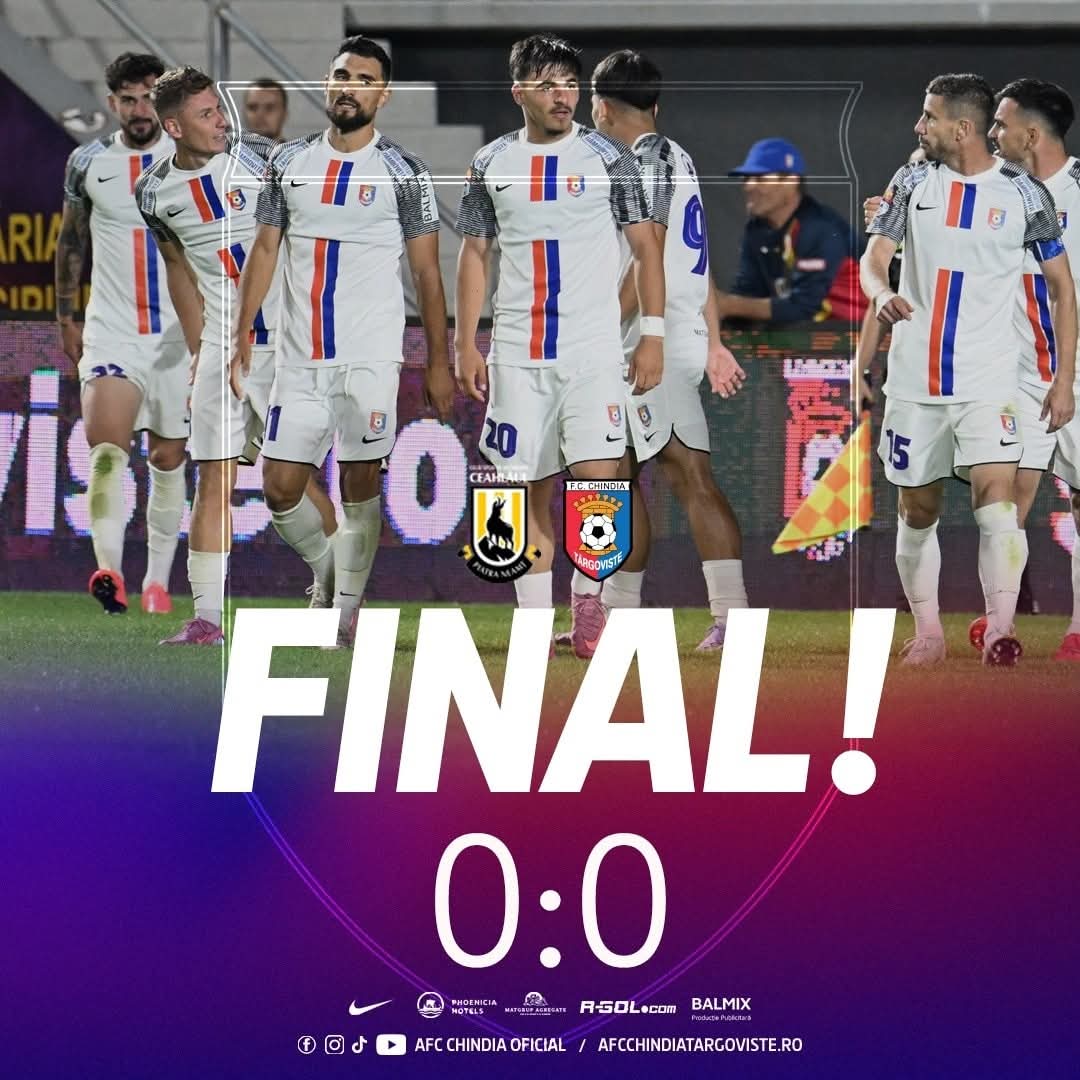 Chindia Târgoviște aduce un punct de la Piatra Neamț