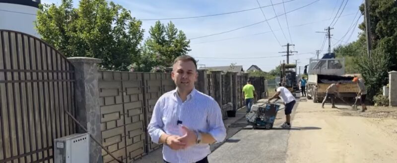 Comuna Răzvad continuă modernizarea infrastructurii: Lucrări de asfaltare pe mai multe străzi importante