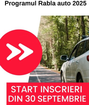 Încep înscrierile în Programul Rabla Auto 2025 pentru persoane fizice