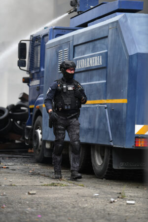 Jandarmeria Română a  dat  startul exercițiului internațional „Carpathian Blue Shield” la Ochiuri