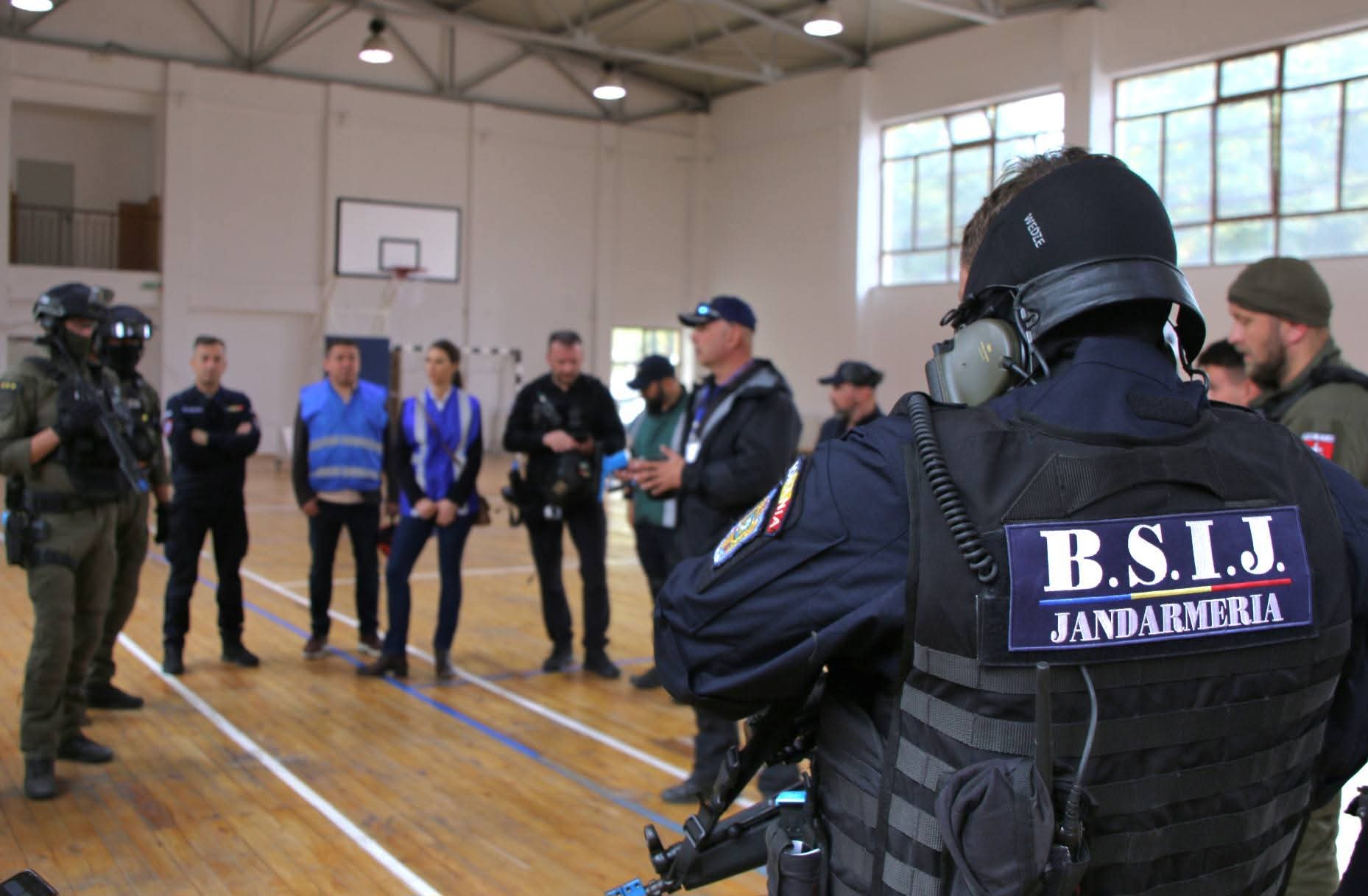 Jandarmii dâmbovițeni, antrenați în exercițiul internațional „Carphatian Blue Shield "