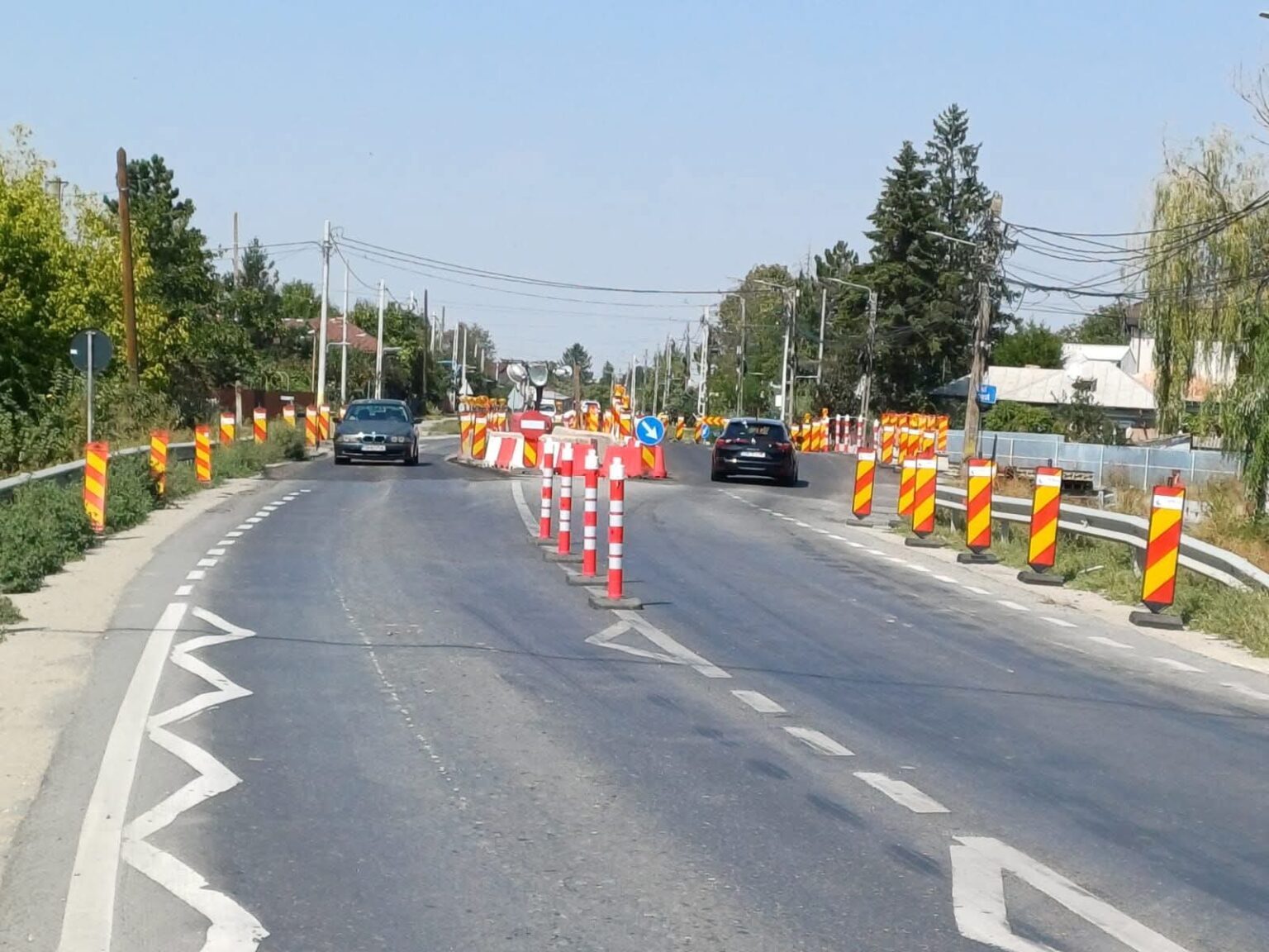 Lucrări de lărgire la 4 benzi pe DN71: Asfaltarea continuă pe sectorul Bâldana–Răcari