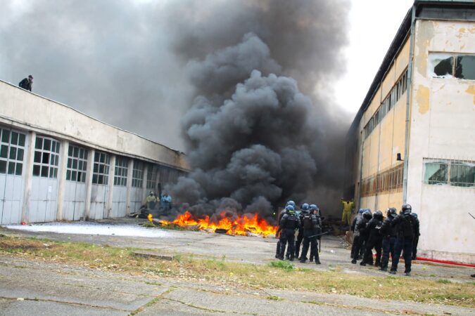 OPERAȚIUNE INTERNAȚIONALĂ: Peste 500 de jandarmi din 15 țări s-au antrenat în  județul Dâmbovița la Ochiuri  