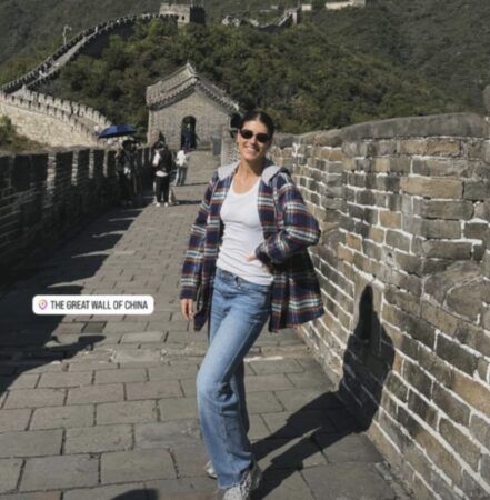 Sorana Cîrstea a părăsit WTA Beijing, dar a vizitat  Marele Zid Chinezesc