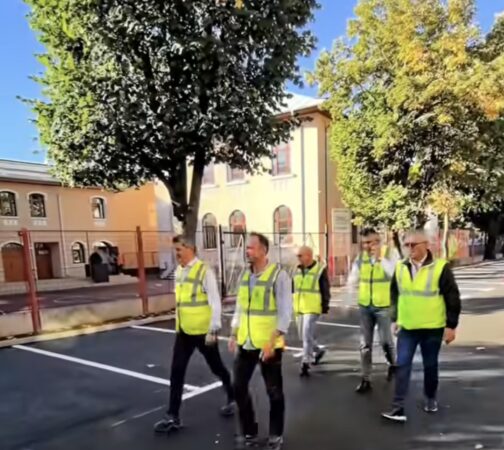 Strada Vasile Florescu din Târgoviște, modernizată: Primarul Daniel Cristian Stan a verificat lucrările pe teren