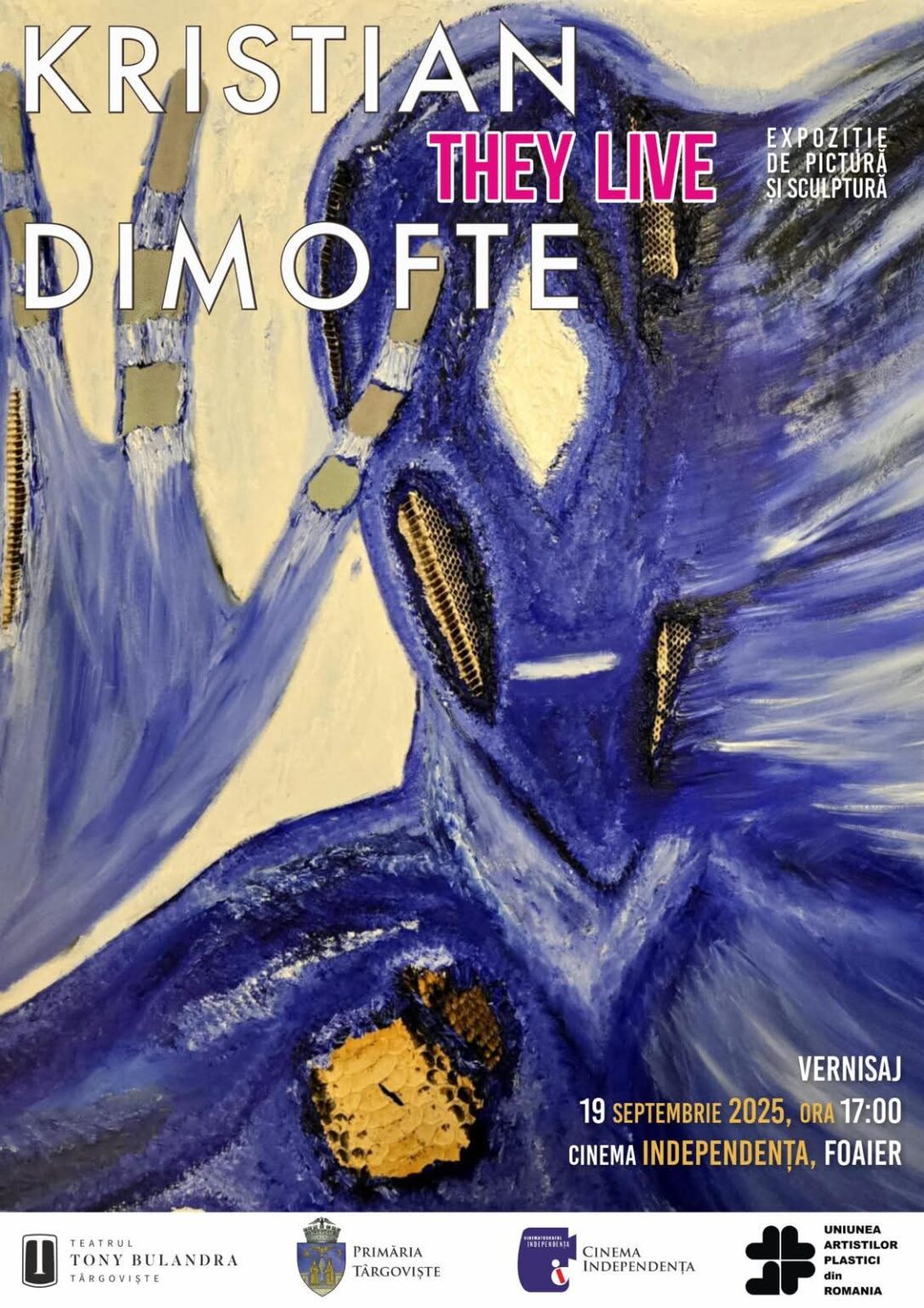 „THEY LIVE” – O expoziție de excepție aduce arta contemporană la Târgoviște