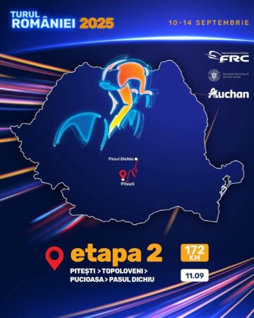  Turul României 2025 trece prin Dâmbovița – spectacol ciclist și peisaje de vis!