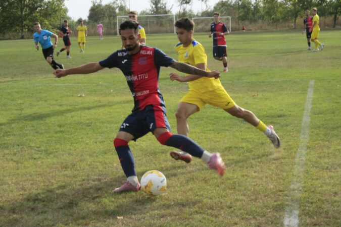 Urban Titu a pierdut la limită, 2-3, cu CSL Ștefăneștii de Jos Urban Titu a pierdut la limită, 2-3, cu CSL Ștefăneștii de Jos