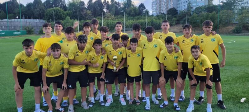 Voința Crevedia U16, pe podium la Cupa Țiriac, locul 3 pentru a 8-a cupă a sezonului