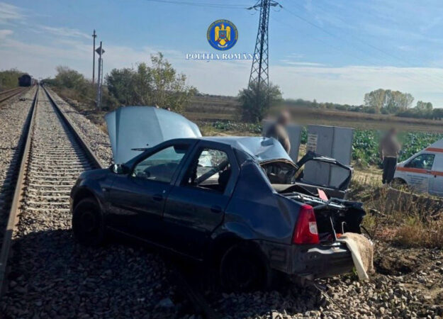 Accident feroviar mortal în Găești: Coliziunea între un tren și un autoturism