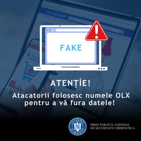 Atenție la fraudele online: Atacatorii folosesc numele OLX România pentru a fura datele utilizatorilor