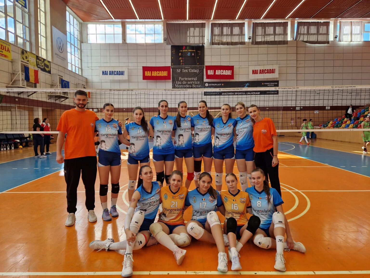 CSM Târgoviște a început  cu victorie sezonul din liga a doua de volei