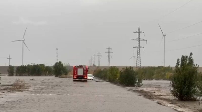 Cantități record de precipitații-140 l/mp în  ultimele 24 de ore 